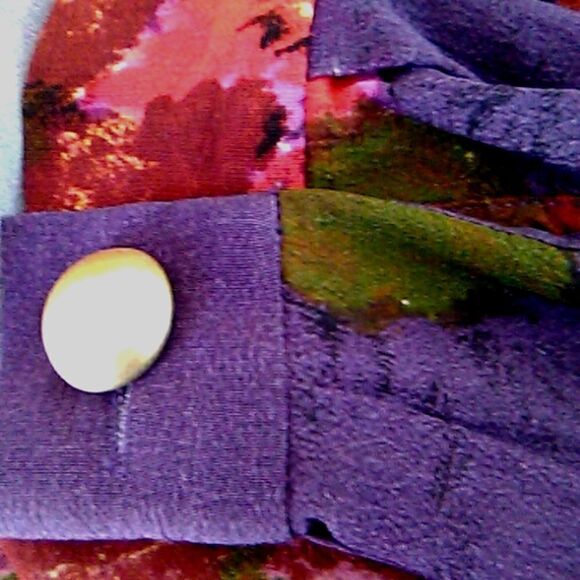 Vintage Liz Claiborne Floral Shift - Picture 12 of 13